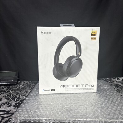 Edifier W800BT Pro Hybrid Active Noise Cancelling Headphones Wireless Over-Ear 