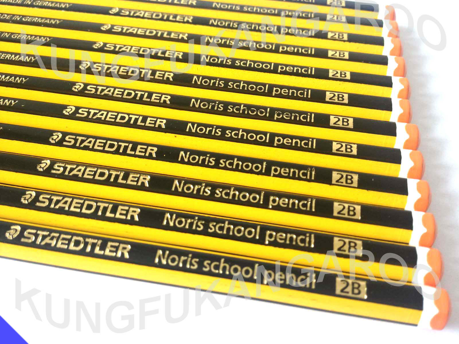12 x STAEDTLER NORIS 2B PENCILS BOXED DRAWING ART SKETCHING SCHOOL DESIGN