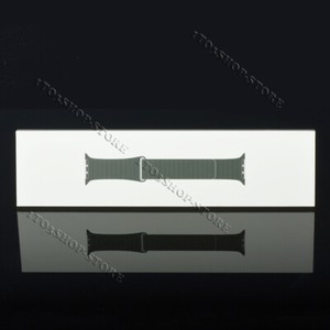 forest green leather loop