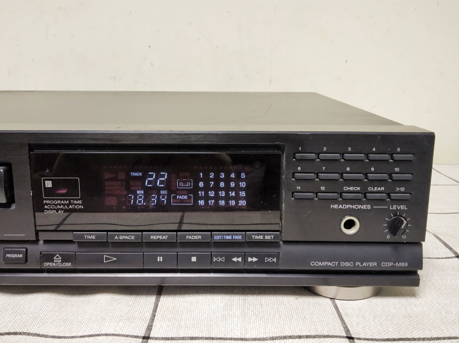 Sony CDPM69 Compact Disc CD Player Hifi Separate eBay