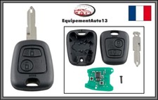 Clé électronique vierge compatible Peugeot 206,206 CC,206+ a programmé 