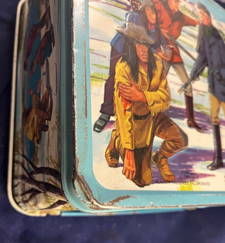 VINTAGE 1967 ALADDIN THE MONROES BROTDOSE OHNE THERMOS - Bild 10 von 11