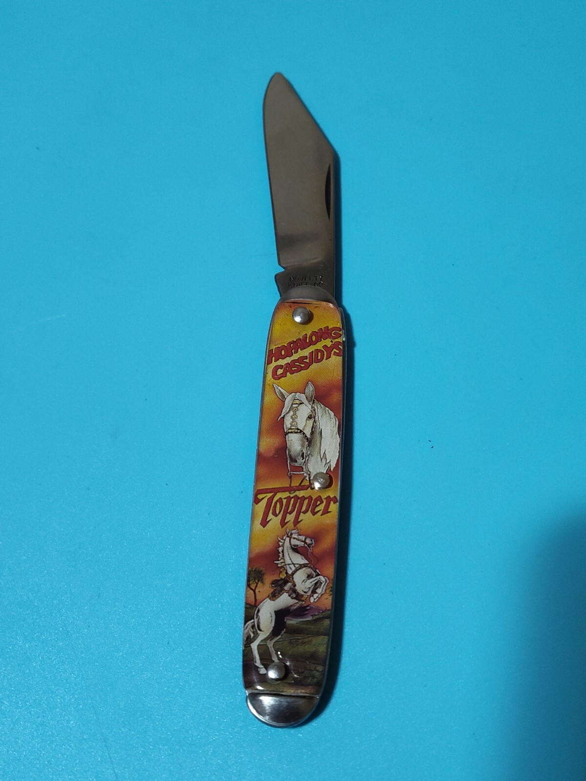 Novelty Knife Co Hopalong Cassidy's Topper Pocket Knife D5 eBay