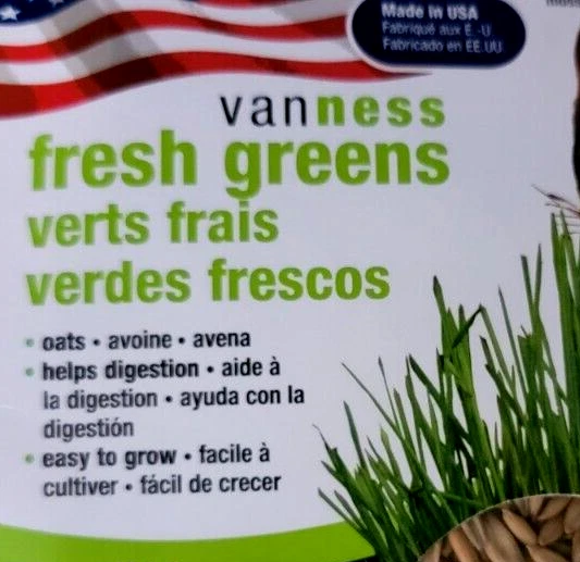 Van Ness Cat Grass Seeds Grow Kit New! - Image 2 of 3