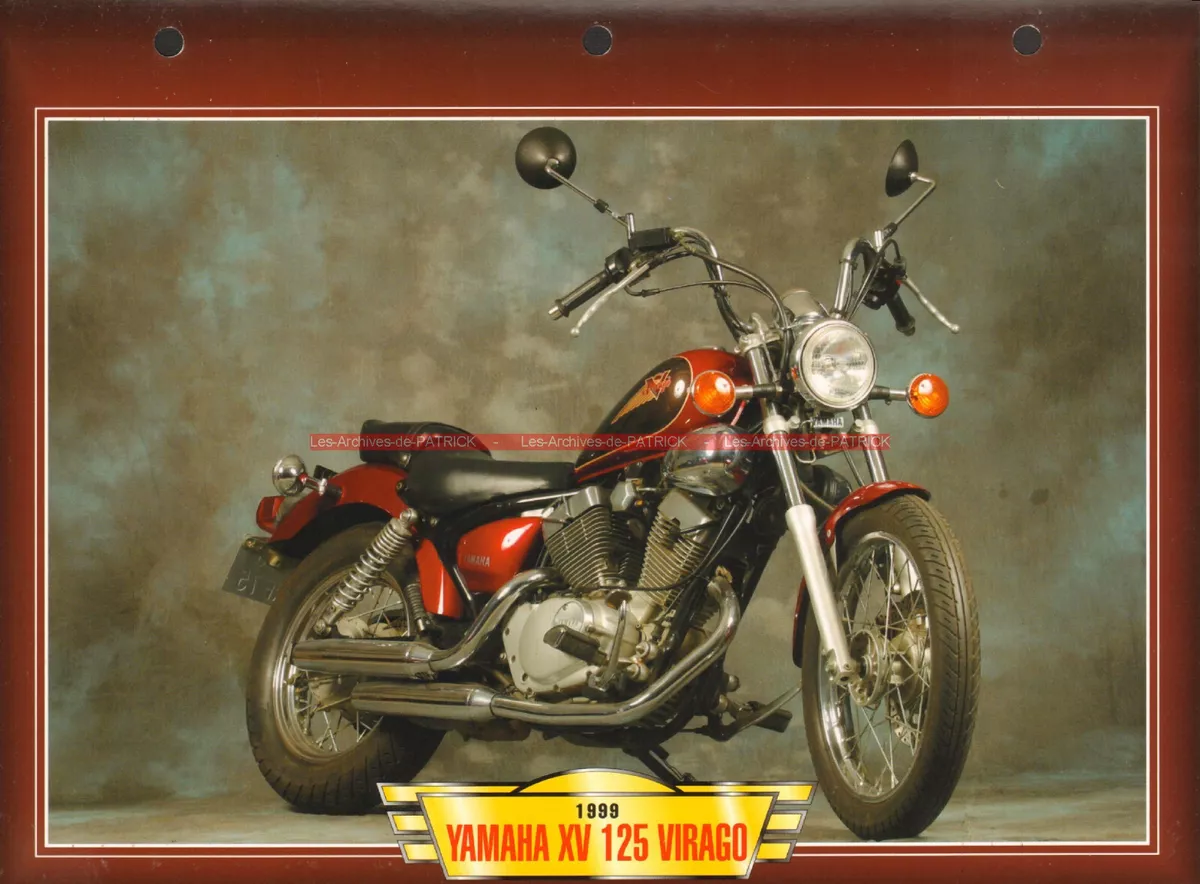 Yamaha 125 virago 1997 deals