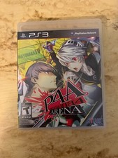 Ps3 Persona 4 Arena (Sony PlayStation 3, 2012) With manual