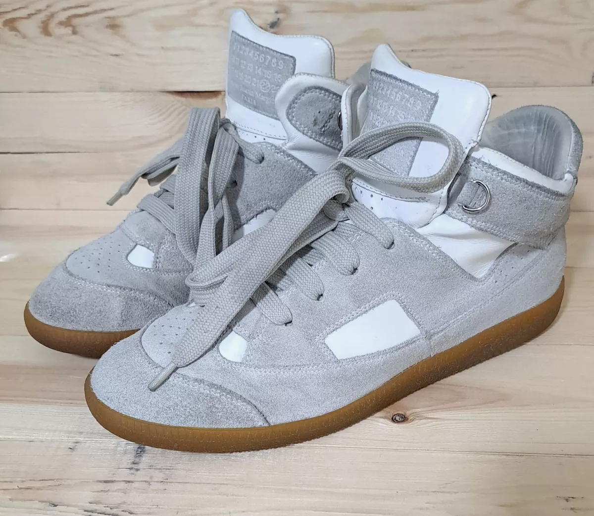 Classic MAISON MARGIELA Sneakers High Top Suede 9 US / 42 IT | eBay