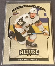 2020-21 UPPER DECK ALLURE - PEYTON KREBS ROOKIE #96 GOLDEN KNIGHTS