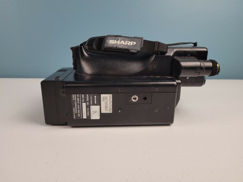 Vintage 1986 Sharp VC-C50U VHS-C Handheld Camcorder UNTESTED FOR PARTS AS IS - Picture 7 of 11