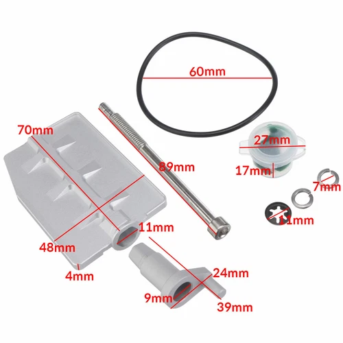For BMW DISA Valve Repair Kit Rebuild Rattle Aluminium Fix Overhaul M54 3.0 ltr - Picture 2 of 10