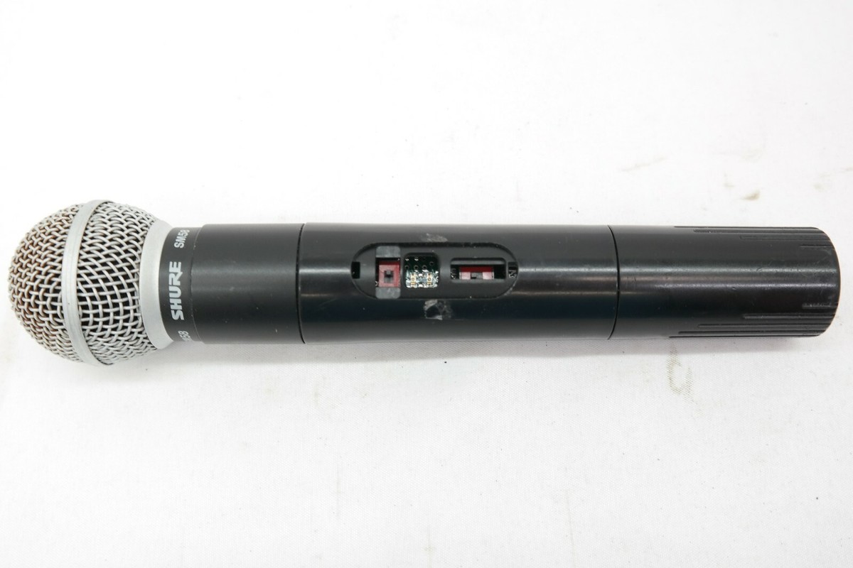 Shure AXH2 Wireless Handheld Microphone SM58 Capsule 182.200 MHz