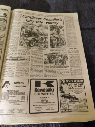 (B)Motor Cycle News/16,7,1975/NVT/Yamaha DT250 Test/Honda UK/ - Picture 7 of 8