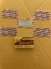 5 Double Edge Razor Blades, Vidyut Supermax Superior Quality Super Stainless