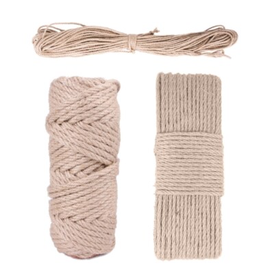Cat Scratching Post Sisal Rope Strong and Reliable for Repairing DIY Scratcher