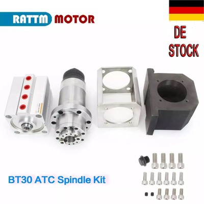 【DE】BT30 ATC Mechanical Spindle tool changer Air Pneumatic Boost Cylinder power