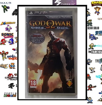 God Of War: Ghost Of Sparta Sur PSP – Version Promo Presse Française, Boîte Complète