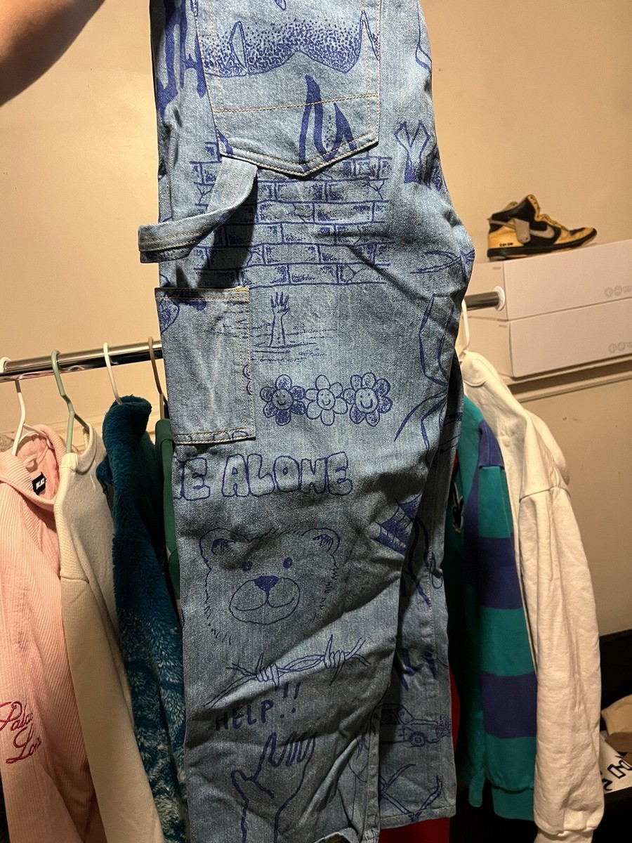 Palace Lotties Carp Jeans Stone