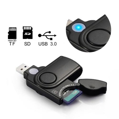 USB3.0 SDTF MicroSDs Card Reader 5Gbps Speed Adapter for Phone - Picture 6 of 8