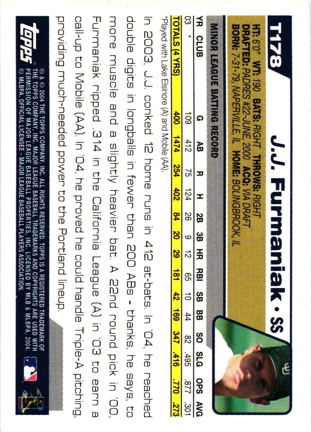 2004 Topps Traded & Rookies Signed MLB Baseball Card RC You Pick for Set - Picture 35 of 49