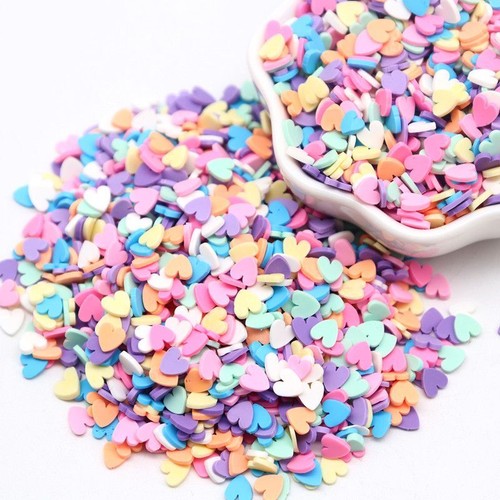 Polymer Clay Slices Fruit Star Flower Clays Slime Filling Craft Nail Art Decor - Picture 18 of 40
