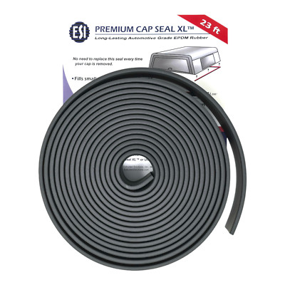 Premium Cap Seal XL  23ft EPDM Rubber Seal for Truck Cap Camper Shell  200 lbs