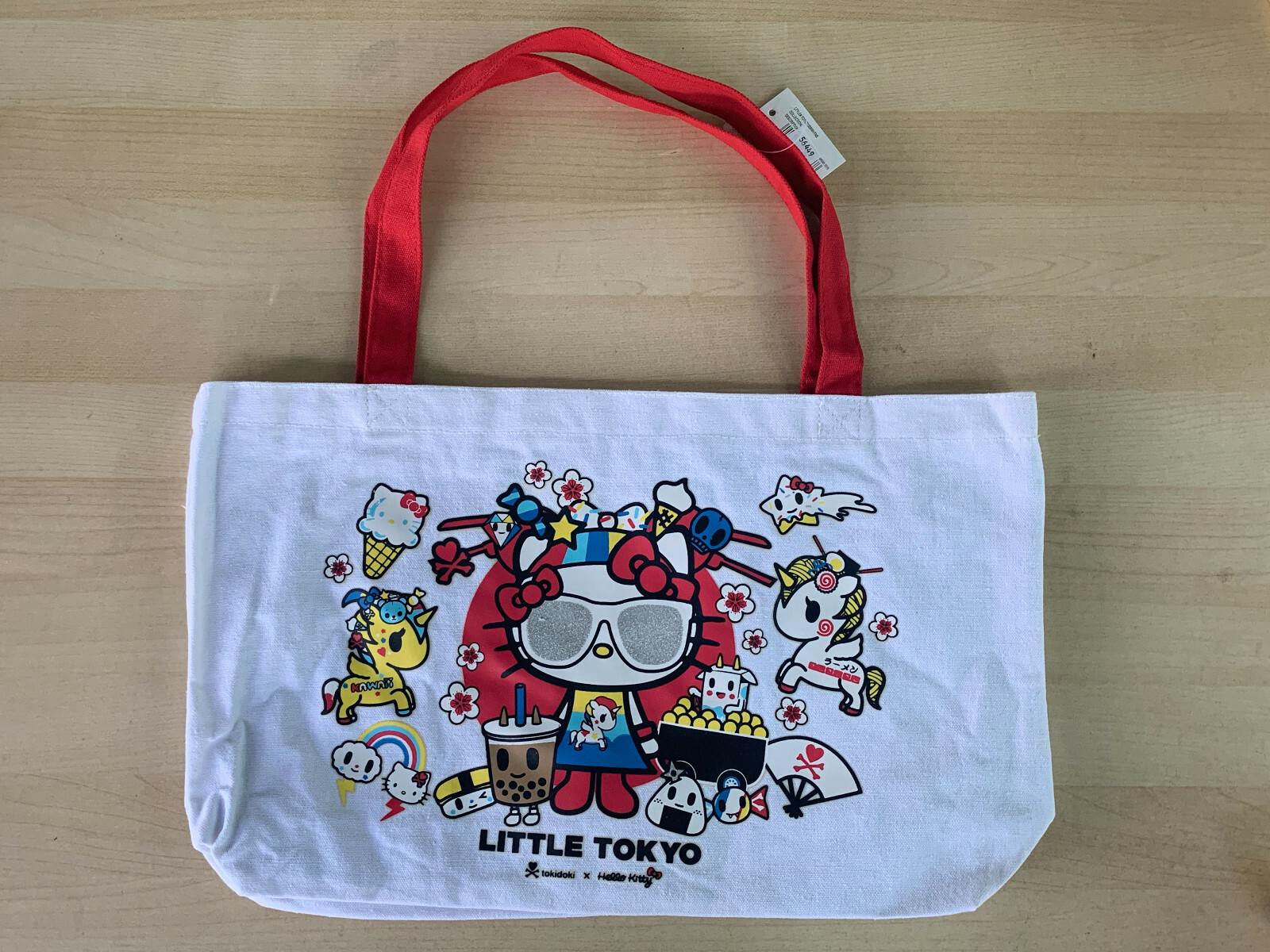 New Hello Kitty Tokidoki Sanrio Official Little Tokyo Los Angeles Tote Bag Rare Ebay