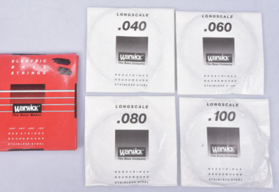 Warwick Strings Bass-Saiten 4-string Medium Light 040-100 Bass Gitarre Set