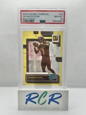 2022 Clearly Donruss - Rated Rookie Holo Gold #60 Jahan Dotson /5 (RC) - POP 2