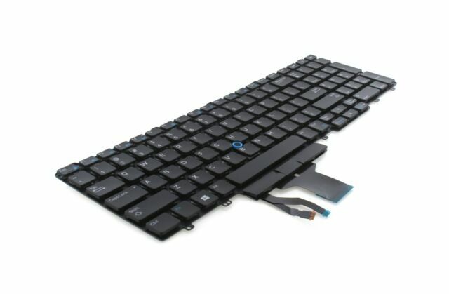 Dell N7cxw Latitude E5550 Qwerty Us Laptop Keyboard For Sale Online Ebay