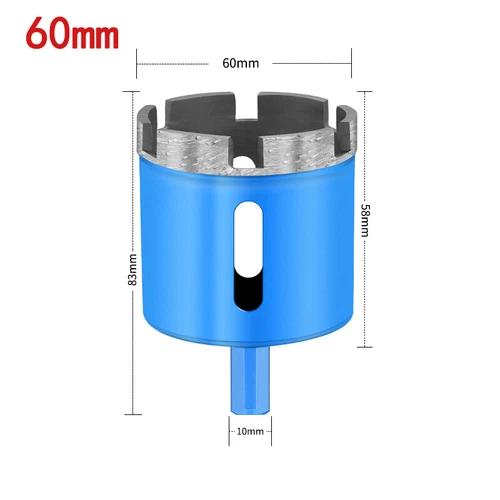 6mm-100mm Diamant Lochsäge Diamantbohrkrone Kernbohrkrone Fliesen Marmor Keramik - Bild 35 von 46