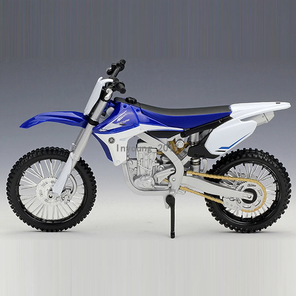 1:12 Yamaha YZ450F Motorcycle Model Diecast Dirt Bike Toy Car Toys for Boys Kids - Image 3 of 4
