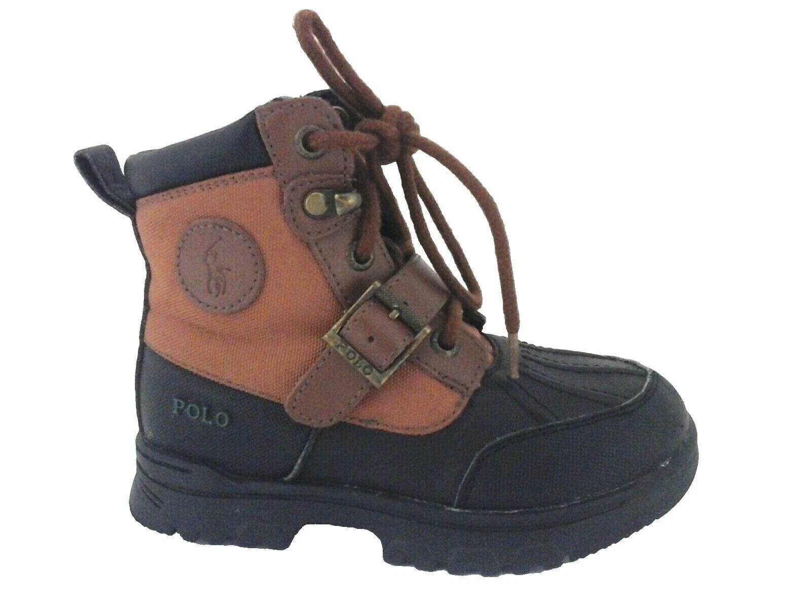 Ralph Lauren negro Zapatos Unisex para Niños