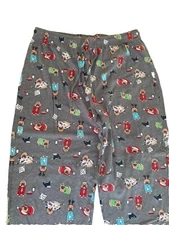 Christmas PUGS Macy's Family PJs Mens XL Bottoms / Lounge Holidays 100% Cotton
