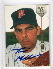 1994 Stadium Club Draft Picks #16 Travis Miller XRC Autograph