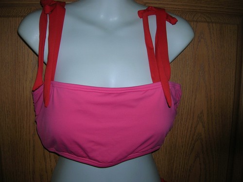 KATE SPADE - PINK BIKINI - BANDEAU TOP - SIZE XL - NWT!! - Picture 2 of 3