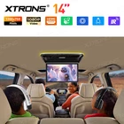 14" FHD Car TV Roof Flip Down Monitor 1080P Video Stereo Speakers HDMI AV-IN FM