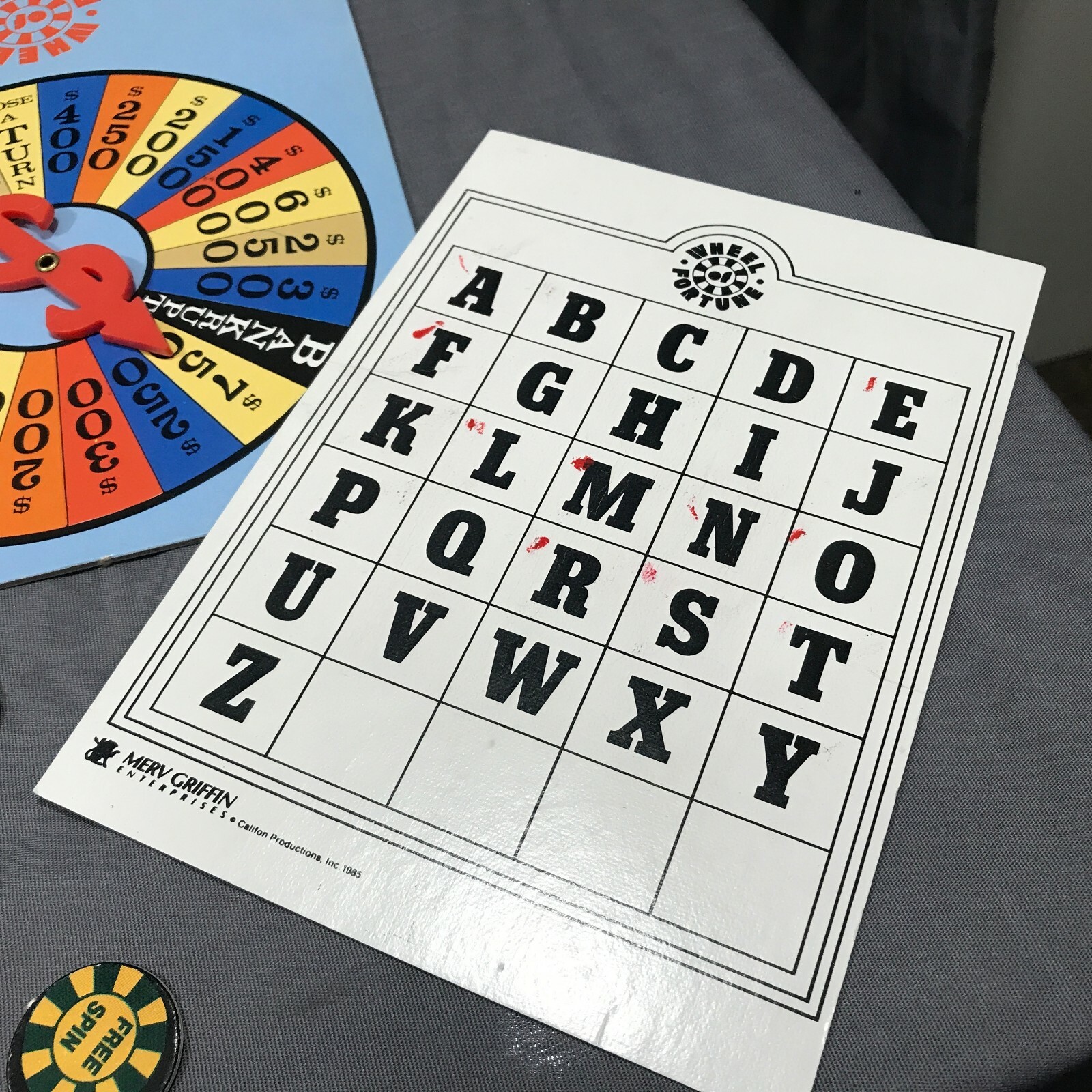 Wheel of Fortune Board Game 1985 Pressman Toy Corp. 100% Complete | eBay