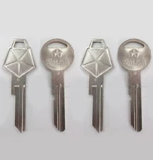 1966-1985 Dodge Mopar Chrysler Plymouth Pentastar Ignition Door Trunk Key Blanks