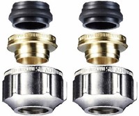 2X Oventrop Klemmverschraubung 18 Mm X 3/4 VentilheizköRper HeizköRper Hahnblock