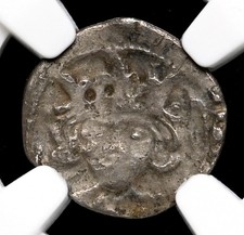 ENGLAND. Richard III, 1483-85. Silver Penny. Bishop Sherwood, S-2169, NGC VF