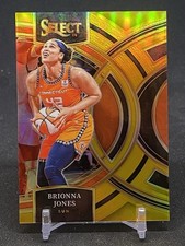 2024 Panini Select WNBA Premier Level Brionna Jones /10 Gold Prizm Card #193 Sun