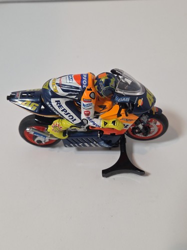 Scalextric Honda Repsol Alex Barros Bike Slot Racing 1:32 Moto GP - Picture 3 of 6