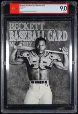 June 1990 Beckett Baseball Card Magazine BO JACKSON Iconic Cover Graded PSA 9.0