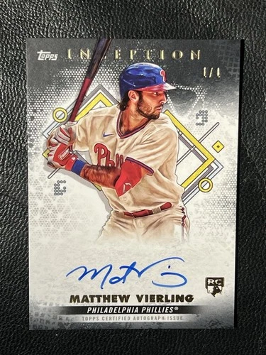 MATT VIERLING 2022 Topps Inception Rookies Auto 1/1 RC Matthew