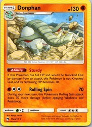 Donphan 112/214 Rare Lost Thunder