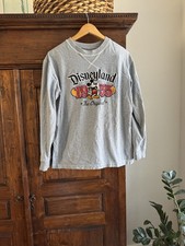Disney Parks Disneyland 1955 Original Mickey Embroidered Long Sleeve Top Large
