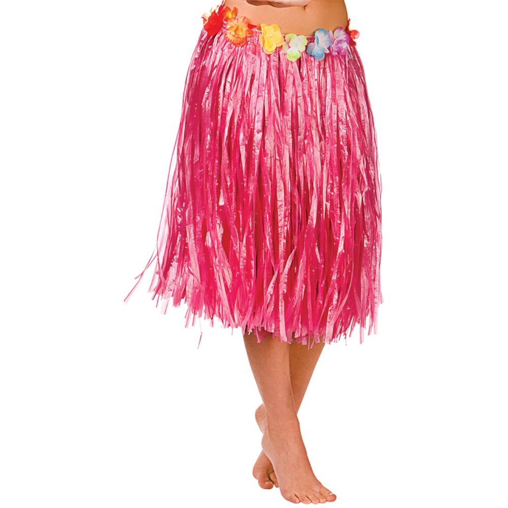 Wicked Costumes Pink Hula Skirt 60cm