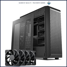 Durable Mid Tower Case with Efficient Airflow & Support for 3.5-Inch Drives