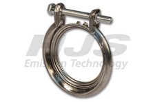 HJS Rohrverbinder Schelle 83 13 2862 Schelle für MERCEDES FORD 83mm Edelstahl 5