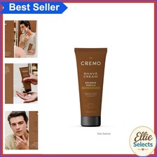 Shave Cream Bourbon Vanilla Scent 6oz Men Smooth Formula For Razor Burn